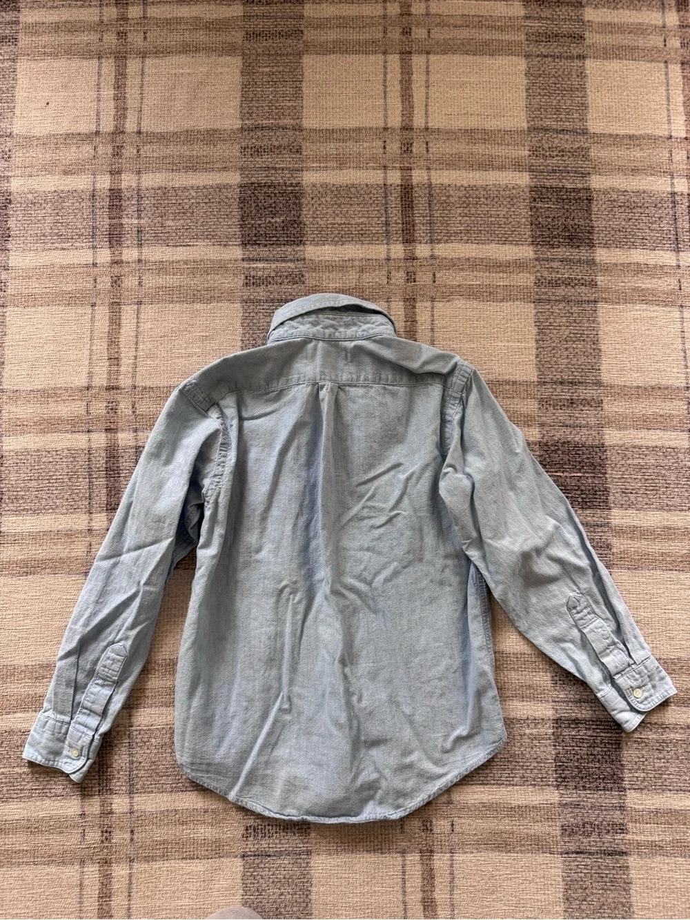 Ralph Lauren Boys Button-Down Shirts Bundle - Chambray and Oxford Cloth Stripe